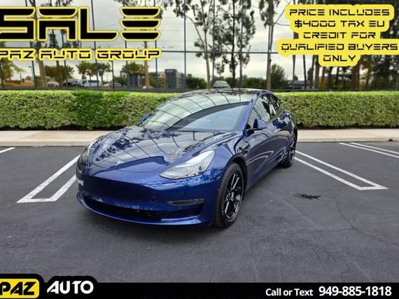 TESLA MODEL 3 2022 5YJ3E1EA9NF349480 image
